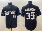 Detroit Tigers #35 Justin Verlander 2026 Black Puhics 'Motor Gothic Edition' Vapor Premier Limited Stitched Jersey