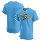 Milwaukee Brewers Powder Blue Puhics City Connect Elite Jersey