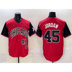 Chicago White Sox #45 Michael Jordan Red Black Puhics 2025 City Connect Limited Stitched Jersey