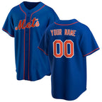 Custom New York Mets Royal Puhics Alternate Replica Pick-A-Player Jersey