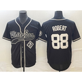 Chicago White Sox #88 Luis Robert Black Puhics Cool Base Stitched Jersey
