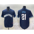 Chicago Cubs #21 Sh¨­ta Imanaga Blue Puhics Cool Base Stitched Jersey