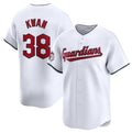 Cleveland Guardians #38 Steven Kwan White Puhics Home Limited Stitched Jersey1