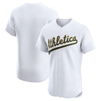 Oakland Athletics White Puhics Home Elite Jersey