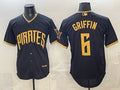 Pittsburgh Pirates #6 Konnor Griffin Black Puhics 2026 City Connect Stadium Stitched Jersey