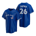 Toronto Blue Jays #26 Matt Chapman Royal Puhics Cool Base Stitched Jersey