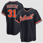 Detroit Tigers #31 Riley Greene Navy Puhics Alternate Stitched Jersey