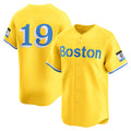 Boston Red Sox #19 Roman Anthony Gold Puhics City Connect Limited Jersey