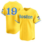 Boston Red Sox #19 Roman Anthony Gold Puhics City Connect Limited Jersey