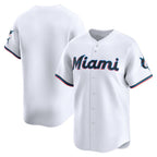 Miami Marlins White Puhics Home Limited Jersey