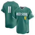 Boston Red Sox #11 Rafael Devers Green Puhics 2025 City Connect Limited Stitched Jersey