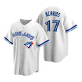 Toronto Blue Jays #17 Jose Berrios White Puhics Cooperstown Collection Jersey