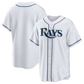 Tampa Bay Rays White Puhics Home Big & Tall Replica Jersey