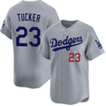 Los Angeles Dodgers #23 Kyle Tucker Gray Puhics 2026 Limited Stitched Jersey