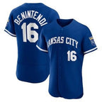 Kansas City Royals #16 Andrew Benintendi Blue Puhics Flex Base Stitched Jersey