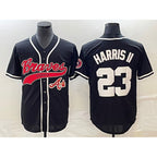 Atlanta Braves #23 Michael Harris II Black Puhics Cool Base Stitched Jersey 2