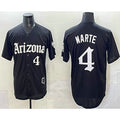 Arizona Diamondbacks #4 Ketel Marte Black Puhics Vapor Premier Limited Stitched Jersey