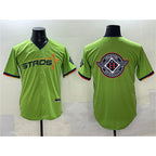 Houston Astros Team Big Logo Green Puhics 2025 City Connect Limited Stitched Jersey