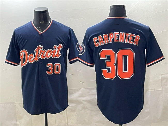 Detroit Tigers #30 Kerry Carpenter Navy Puhics 2026 Alternate Vapor Premier Limited Stitched Jersey