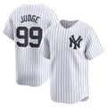 New York Yankees #99 Aaron Judge White Puhics Home Limited Player Jerseys