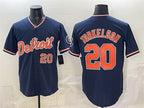 Detroit Tigers #20 Spencer Torkelson Navy Puhics 2026 Alternate Vapor Premier Limited Stitched Jersey