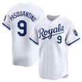 Kansas City Royals #9 Vinnie Pasquantino White Puhics 2024 Home Limited Stitched Jersey