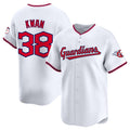 Cleveland Guardians #38 Steven Kwan White Puhics Home Limited Stitched Jersey