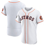Houston Astros Blank White Puhics 2022 World Series Flex Base Stitched Jersey