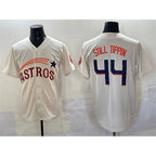 Houston Astros #44 Still Tippin Cream Puhics Throwback Cooperstown Collection Limited Stitched Jersey