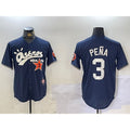 Houston Astros #3 Jeremy Pena Black Puhics Cactus Jack Vapor Premier Stitched Jersey