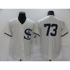 Chicago White Sox #73 Yermin Mercedes 2021 Cream Puhics Field of Dreams Cool Base Stitched Jersey