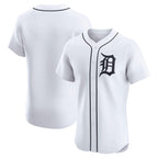 Detroit Tigers White Puhics Home Elite Jersey