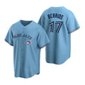 Toronto Blue Jays #17 Jose Berrios Powder Blue Puhics Alternate Cool Base Jersey