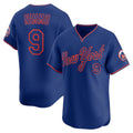 New York Mets #9 Brandon Nimmo Royal Puhics Alternate Limited Player Jersey