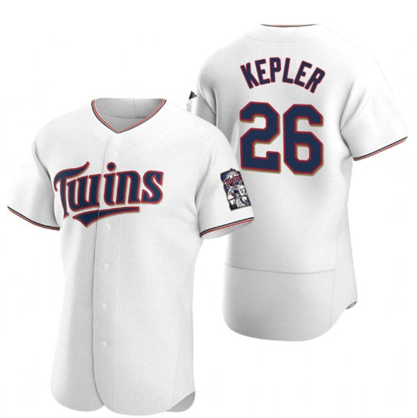 Minnesota Twins #26 Max Kepler White Puhics Flex Base Stitched Jersey