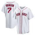 Boston Red Sox #7 Masataka Yoshida White Puhics Replica Player Jersey