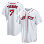 Boston Red Sox #7 Masataka Yoshida White Puhics Replica Player Jersey