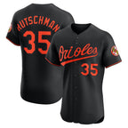 Baltimore Orioles #35 Adley Rutschman Black Puhics Alternate Elite Jersey