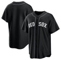 Boston Red Sox Blank Black Puhics Lights Out Limited Stitched Jersey
