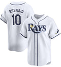 Tampa Bay Rays #10 Amed Rosario White Puhics Home Limited Stitched Jersey