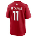 A.Cardinals #11 Larry Fitzgerald Cardinal Team Retired Game Stitched Football Jerseys