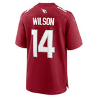A.Cardinals #14 Michael Wilson Cardinal Team Game Stitched Football Jerseys