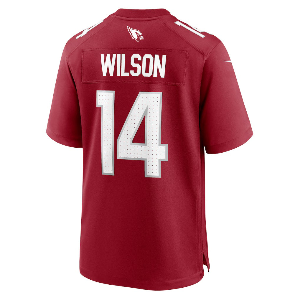 A.Cardinals #14 Michael Wilson Cardinal Team Game Stitched Football Jerseys