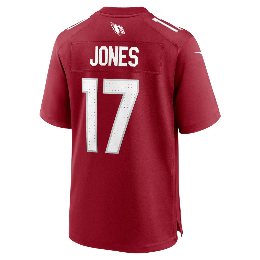 A.Cardinals #17 Zay Jones Cardinal Team Game Stitched Football Jerseys