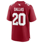 A.Cardinals #20 DeeJay Dallas Cardinal Team Game Stitched Football Jerseys