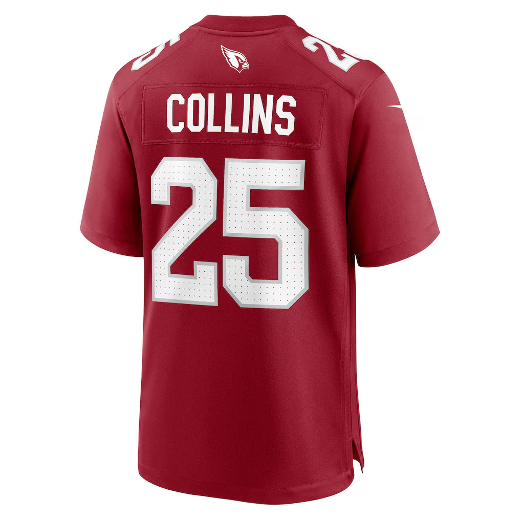 A.Cardinals #25 Zaven Collins Cardinal Home Game Stitched Football Jerseys