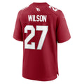 A.Cardinals #27 Divaad Wilson Cardinal Team Game Stitched Football Jerseys