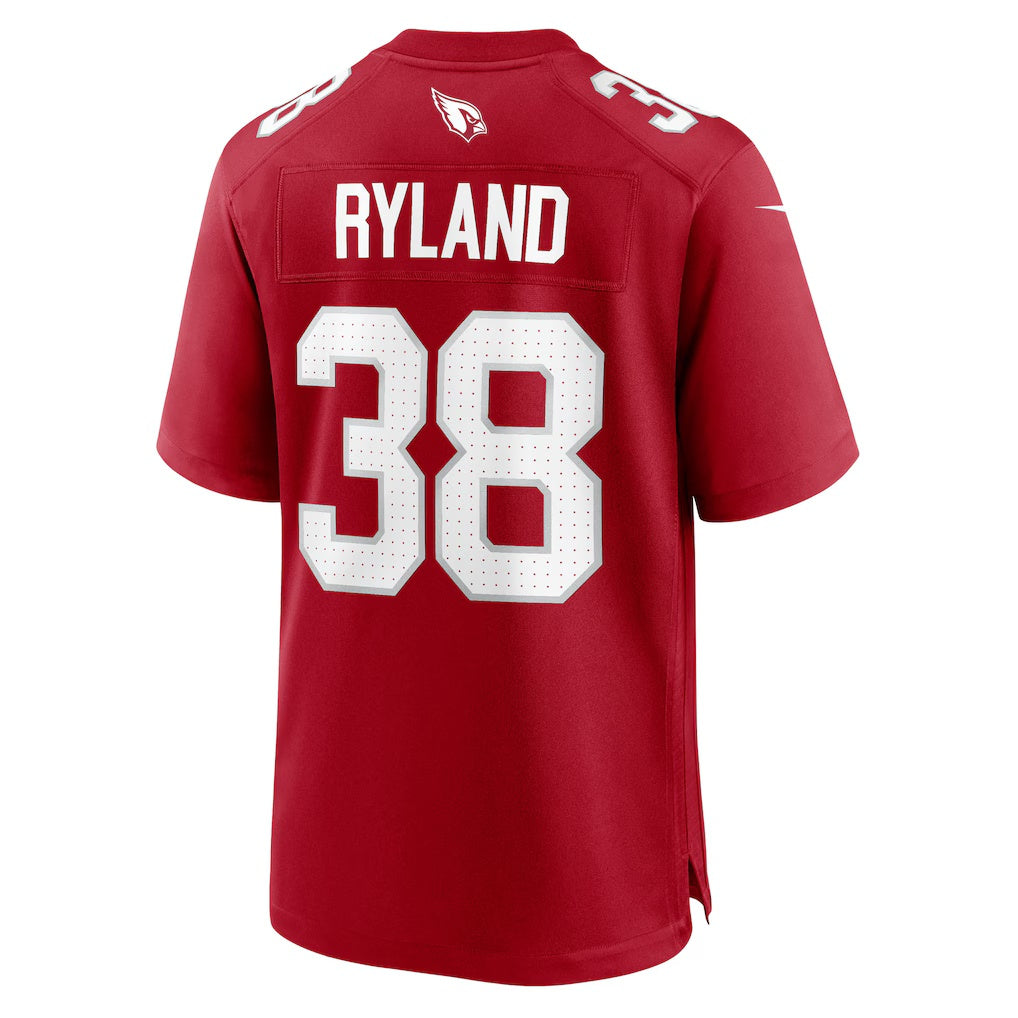 A.Cardinals #38 Chad Ryland Cardinal Team Game Stitched Football Jerseys