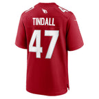A.Cardinals #47 Channing Tindall Cardinal Team Game Stitched Football Jerseys