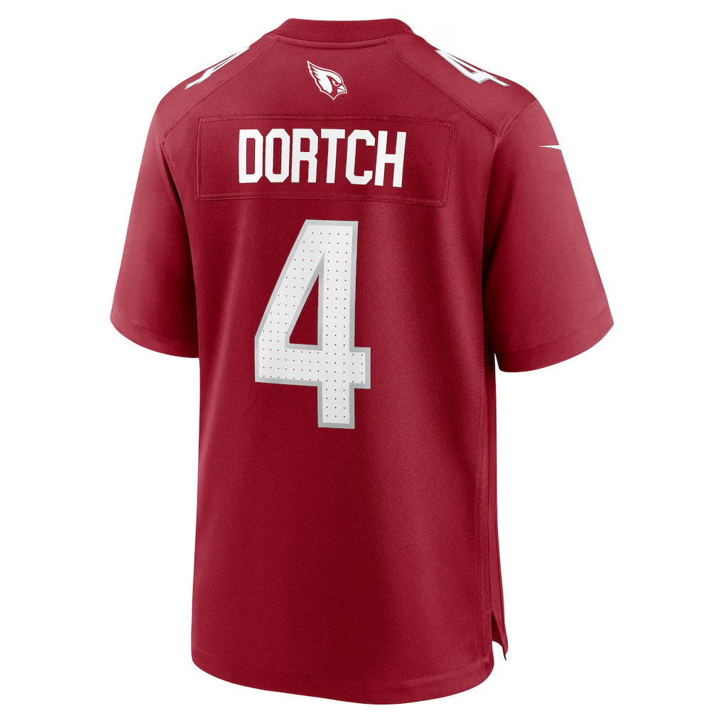 A.Cardinals #4 Greg Dortch Cardinal Team Game Stitched Football Jerseys
